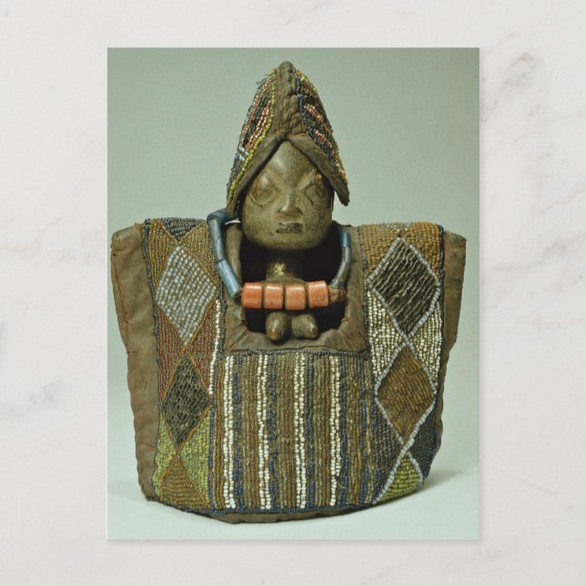 Postal Figura Ibeji, pueblo Yoruba, Nigeria (Anverso)