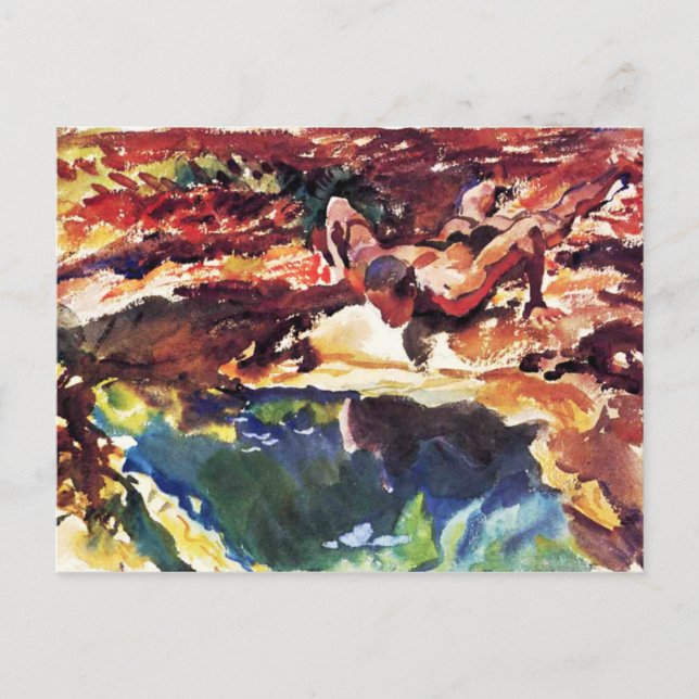 Postal Figura y grupo por sargento (Anverso)