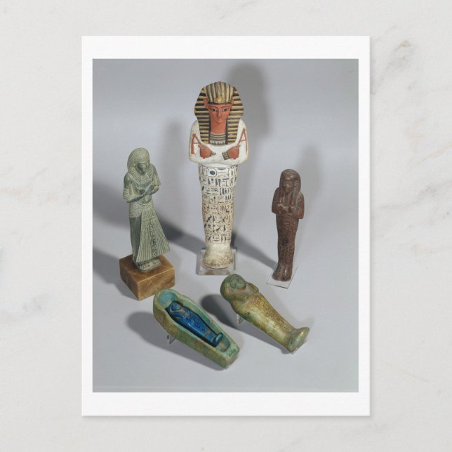 Postal Figuras de Ushabti (Anverso)