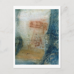 Postal Figuras simbólicas (pintura rupestre)