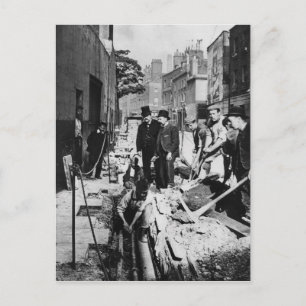 Postal Fijación de una tubería