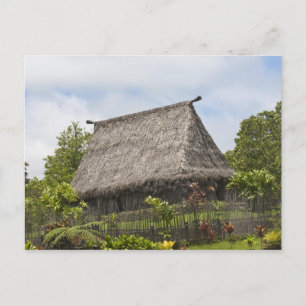 Postal Fiji, isla de Viti Levu. Centro Cultural Polinesio