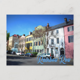 Postal Fila arcoiris, Charleston Carolina del Sur