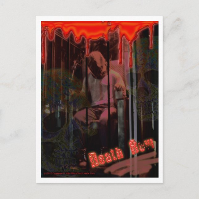 Postal Fila de la muerte (Anverso)