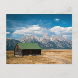Postal Fila de los mormones en el parque nacional del Gra