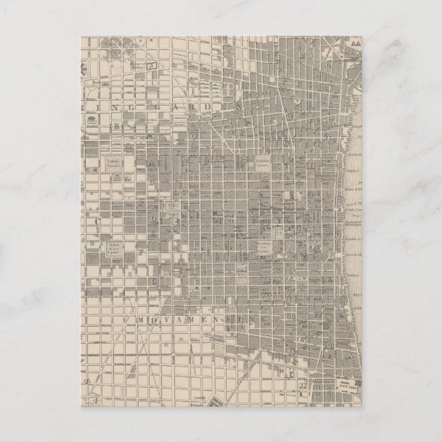 Postal Filadelfia (Anverso)