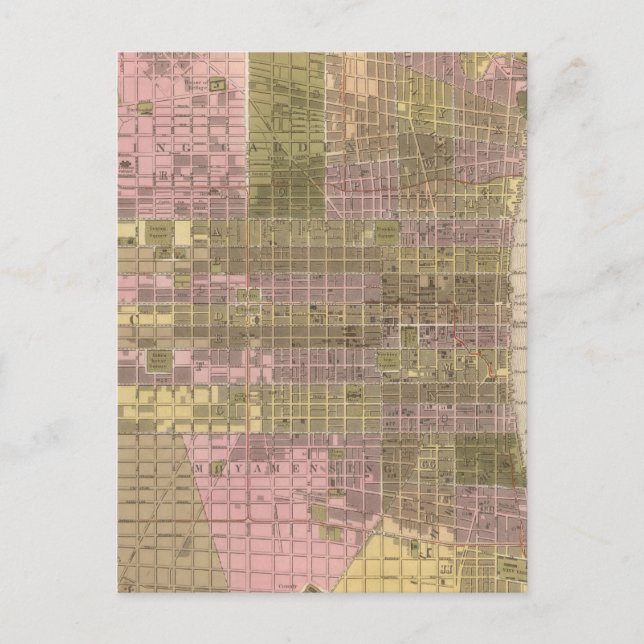 Postal Filadelfia (Anverso)