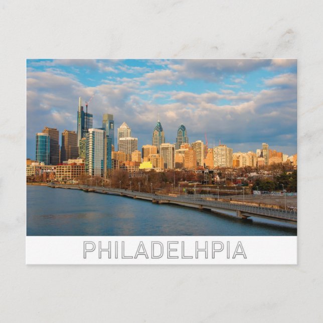 Postal Filadelfia (Anverso)