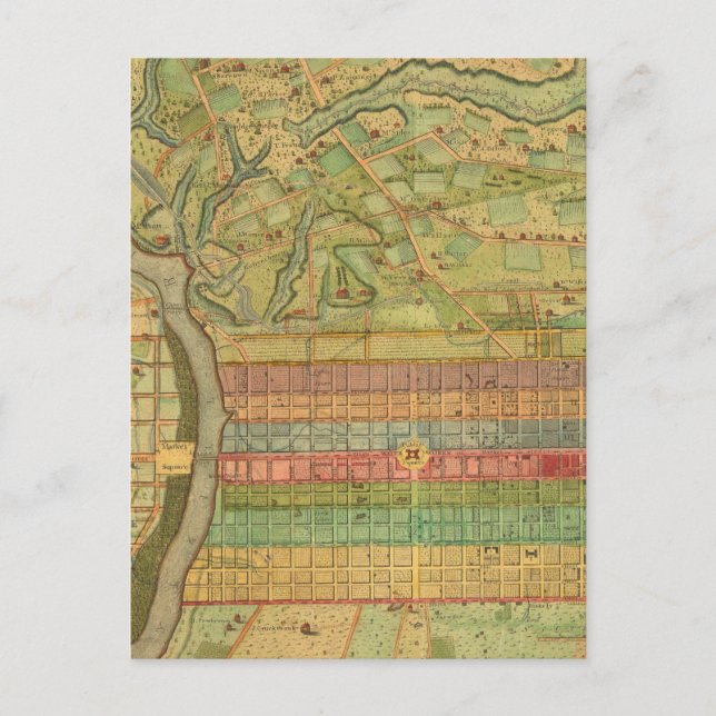 Postal Filadelfia 5 (Anverso)