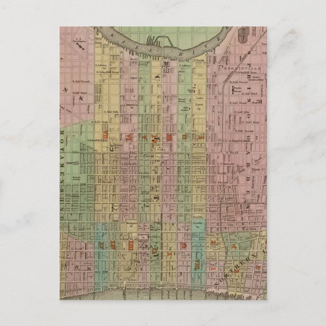 Postal Filadelfia 6 (Anverso)