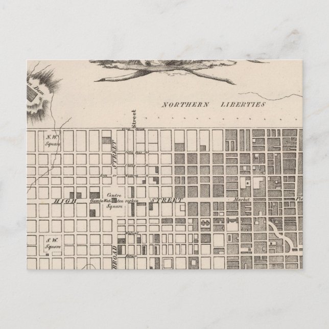 Postal Filadelfia 6 (Anverso)