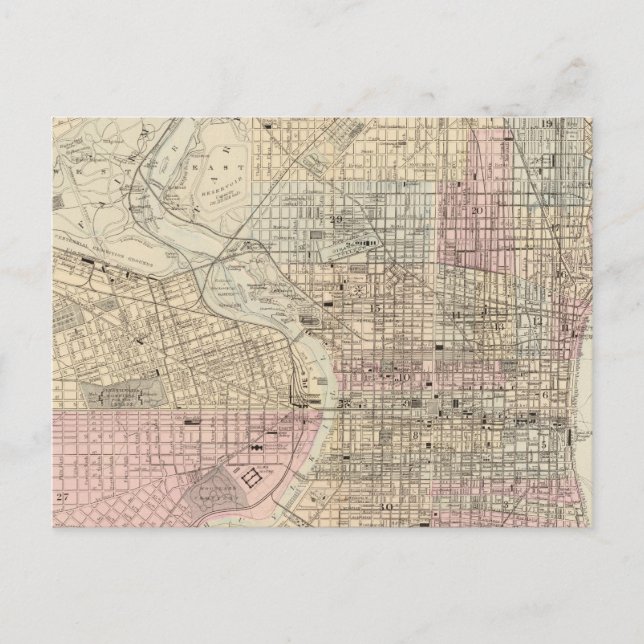 Postal Filadelfia, Camden 2 (Anverso)