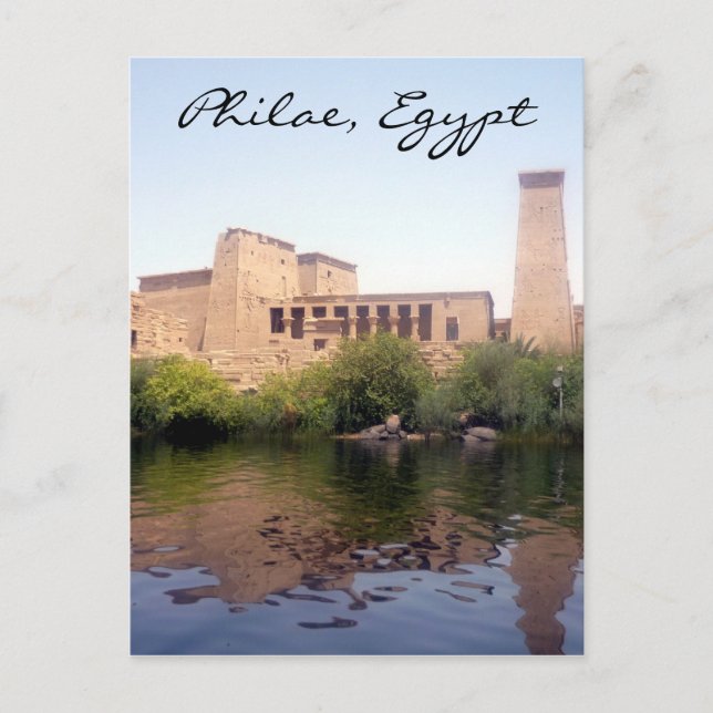 Postal Filadelfia, Egipto (Anverso)