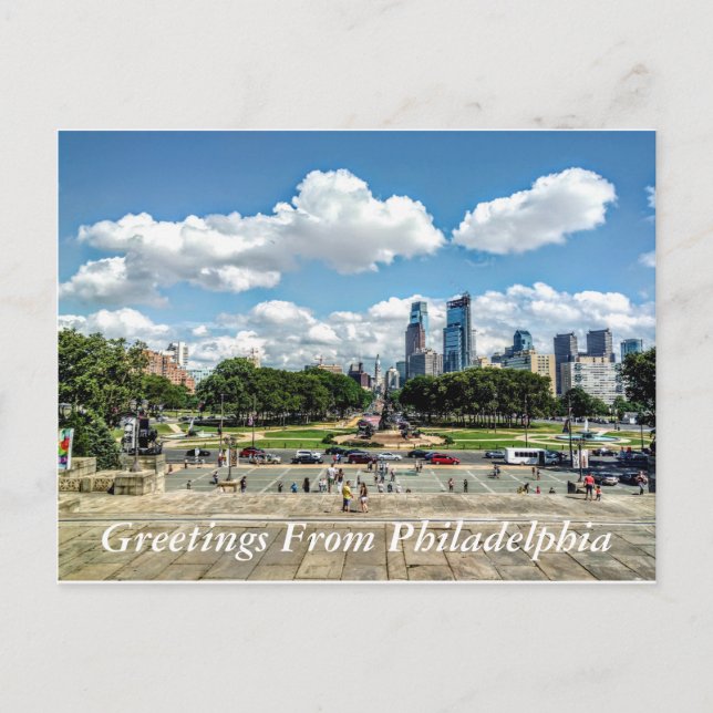 Postal Filadelfia Feeling (Anverso)