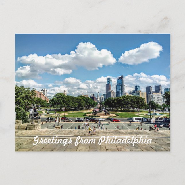 Postal Filadelfia Feeling (Anverso)