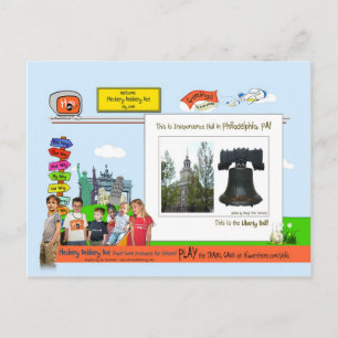 Postal ¡Filadelfia!  ¡La ciudad del amor hermano!