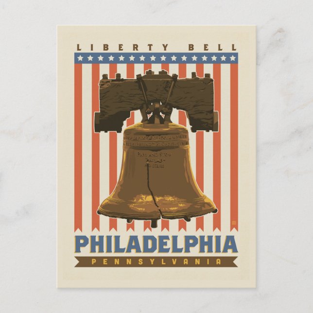 Postal Filadelfia | Liberty Bell (Anverso)