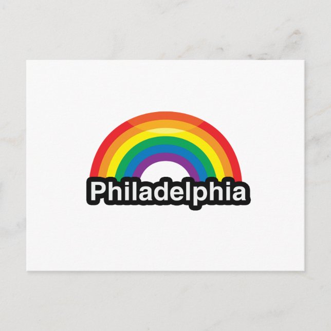 Postal FILADELFIA ORGULLO LGBT RAINBOW -.png (Anverso)