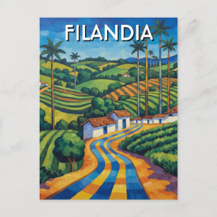 Postal Filandia Viajes a Colombia