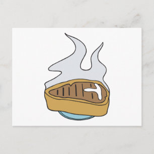 Postal filete de hueso