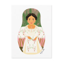 Postal filipina Matryoshka