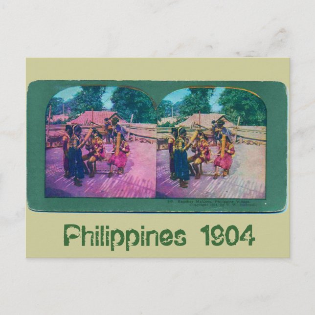 Postal Filipinas 1904 (Anverso)