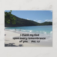 Filipinas 1:3 Agradezco a mi Dios por cada