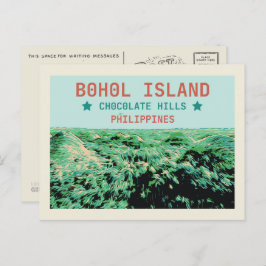 Postal Filipinas, Colinas de chocolate en la isla Bohol