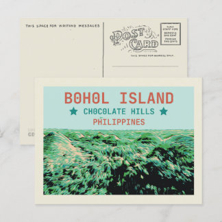 Postal Filipinas, Colinas de chocolate en la isla Bohol