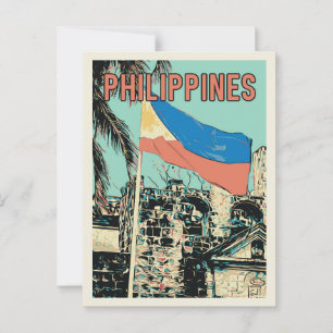 Postal Filipinas, Manila Intramuros, Santiago fort