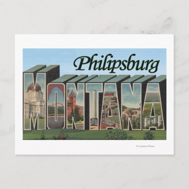Postal Filipinas, Montana (Anverso)