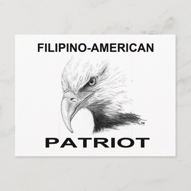 Postal Filipino-Americano (Anverso)
