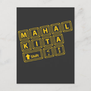 Postal Filipino Mahal Kita Filipinas me encanta