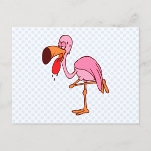 Postal Fillip Flamingo