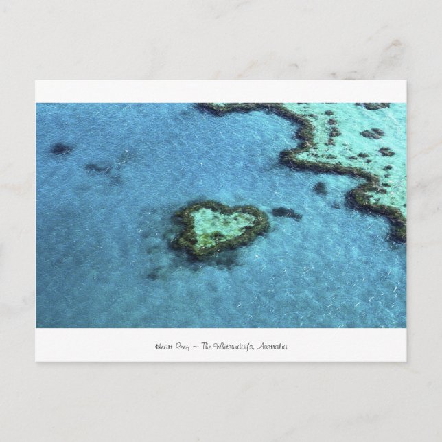 Postal Filón del corazón - Australia (Anverso)