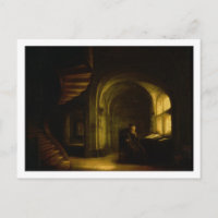 Filósofo con un libro abierto, 1625-7 (aceite en e