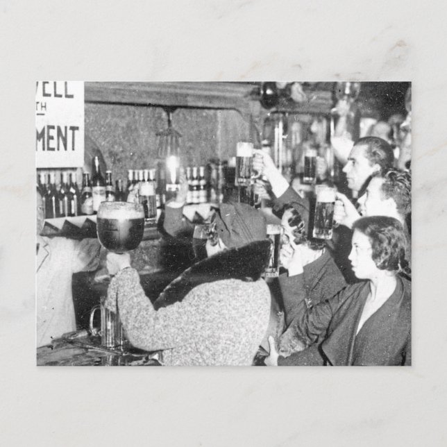 Postal Fin De La Prohibición - 18ª Enmienda (Anverso)