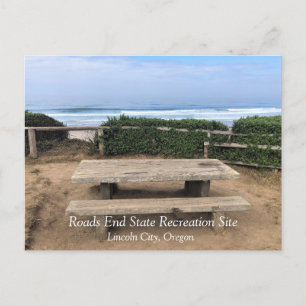 Postal Fin de las carreteras, Lincoln City, Oregón