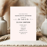 Postal Fin de semana de Bachelorette de Corazón con Guión<br><div class="desc">¡Embarque en un fin de semana de diversión y festividades! Nuestra minimalista invitación de fin de semana a la soltera marca la tónica con un elegante y moderno tipo de letra sans serif, mientras que la frase 'La novia por venir' agrega un toque de fantasía con un lindo guión adornado...</div>