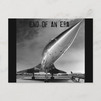 Postal Fin de una era, Concorde, Nueva York