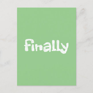 Postal finalmente