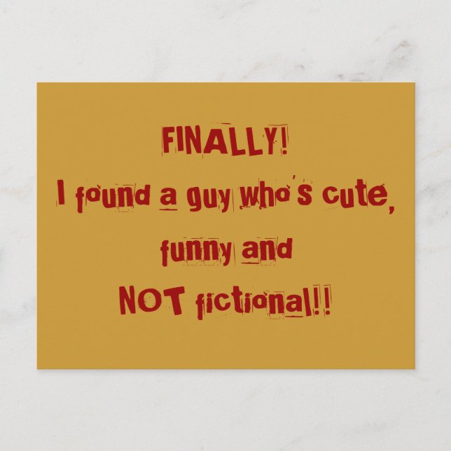 Postal Finalmente (Anverso)