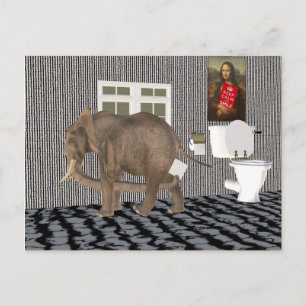 Postal Finalmente, casa rota