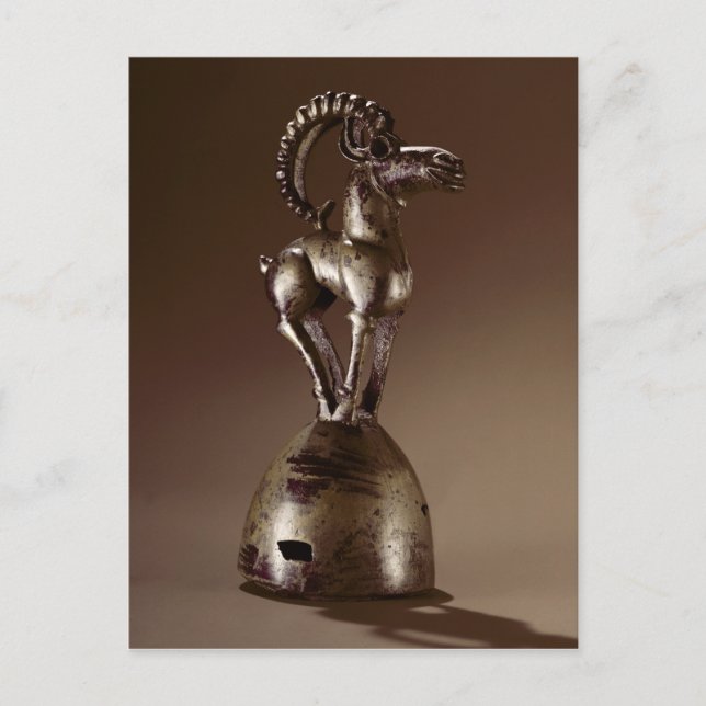 Postal Finalmente con una cabra de montaña (Anverso)