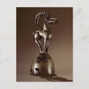 Postal Finalmente con una cabra de montaña