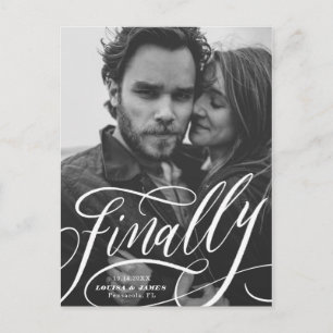 Postal Finalmente posponed Covid Photo Save the Date
