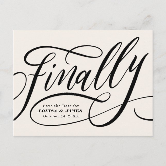 Postal Finalmente pospuesto Cambiar la fecha Guardar la f (Anverso)