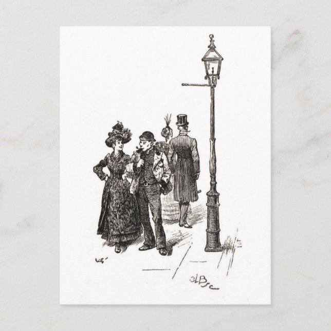 Postal Fines occidentales y orientales de Londres (Anverso)