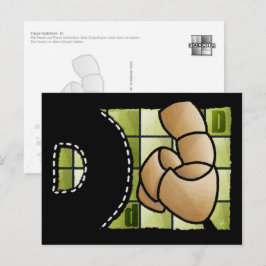 Postal Fingeralphabet D