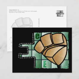 Postal Fingeralphabet E